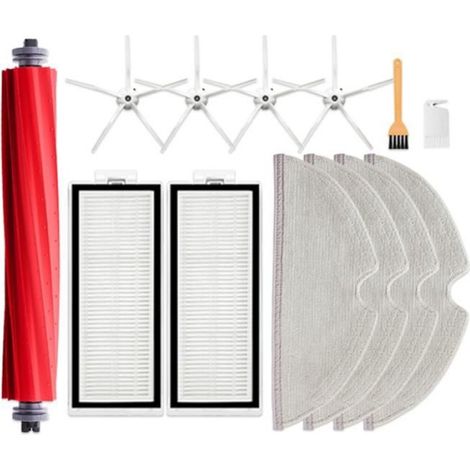 Filtre HEPA - Chiffon De Vadrouille - Lot De Rechange Lavage Répété - Haute Résistance - Compatible Robot Aspirateur - Pour Nettoyage Sol