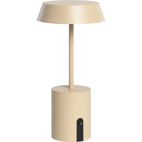 sweeek - LED Tischlampe für Indoor/Outdoor aus Metall Ø10,8cm