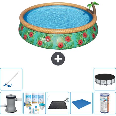 Bestway Piscina Bestway Fast Set Rotonda - 457x84 cm - 8-pezzi  S21461 (1/5)