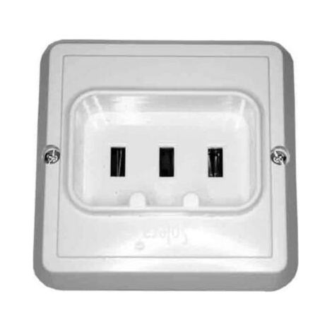 Base bipolaire 25A pour cuisine (rétractable) Solera 6827