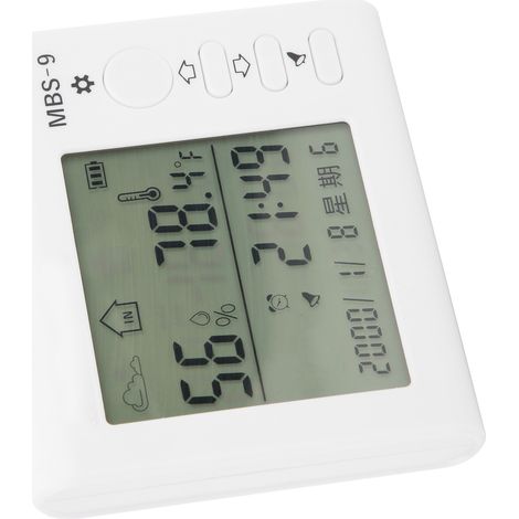 Kombiniertes Thermometer-Hygrometer, hochpräzises digitales Temperatur- und Feuchtigkeitsmessgerät (1/5)