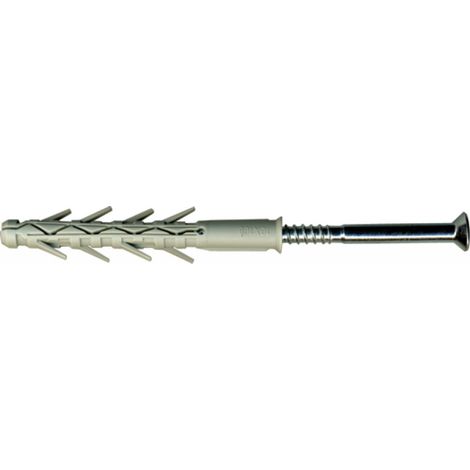 TASSELLO in NYLON Prolungato ND 10x160 mm VITE TORX con 4 ALETTE Conf. 50 Pz