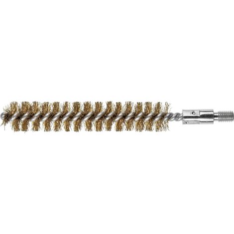 Lessmann Rohrbürste Messingdraht gewellt 0,15 mm, Bürsten-⌀ 15 mm