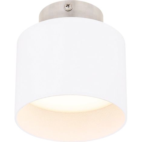 Globo - deckenleuchte - Jenny - weiß - aluminium - Ø 14cm - LED - (1/5)