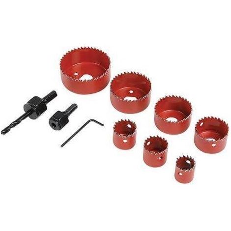 Seghetto a tazza - set da 11 pezzi