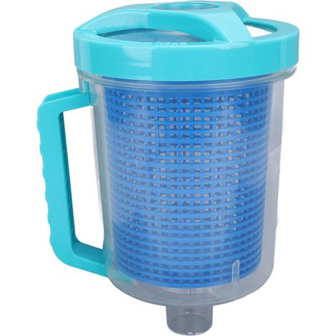 Inline pool leaf trap, plastic cleaner, trap with mesh basket for Hayward W560 Pentair R211084 (1/5)