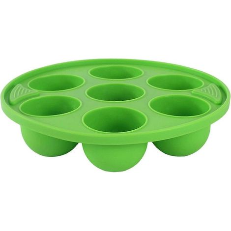 Moule à gâteau en silicone Jikaix à 7 cavités, pour la cuisson de gâteaux, gelées et puddings. Moule à dessert en silicone de qualité alimentaire, résistant aux hautes températures. (1/5)