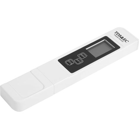 Testeur de Qualit de l'eau 3 en 1 Professionnel TDS Mtre Portable LCD Numrique TDS Conductivit Temprature Mtre Qualit de l'eau Moniteur Testeur (1/5)