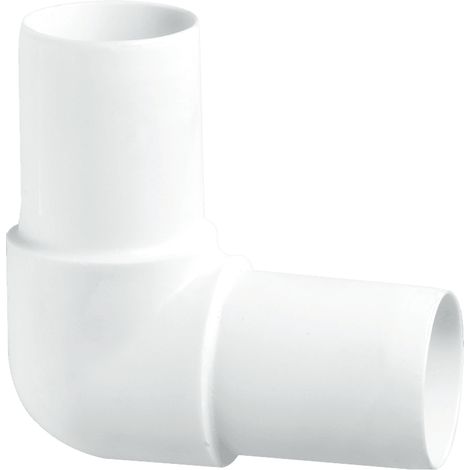 McAlpine T4E 1.5" Pushfit 90 Degree Knuckle Overflow Bend