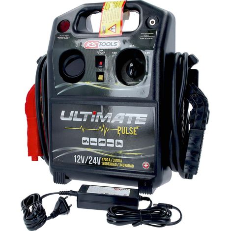 Arrancador de condensadores 12 V / 24 V, arrancador móvil de 4700 A / 3700 A (1/3)