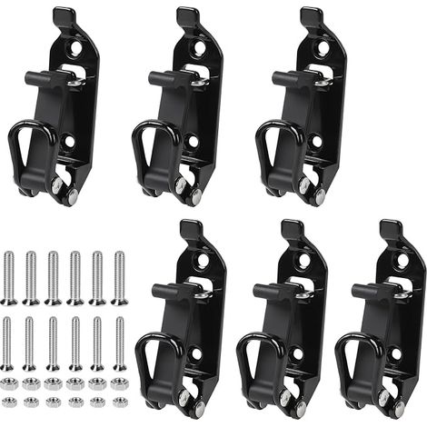 Staffe per escavatore da 17-40 mm per kit portapacchi, staffe per escavatore in metallo e gomma per barre da tetto, kit staffe di montaggio per escavatore, kit morsetti supporto pala, arancione (1/5)