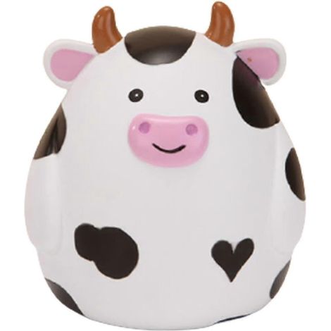 Tirelire enfant 2021 Année du Bœuf, vache, en vinyle incassable, pour la décoration et les jeux. (1/5)