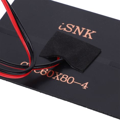 DC4V 150mA Epoxidharz-Solarpanel + 30cm rotes und schwarzes Kabel (1/5)