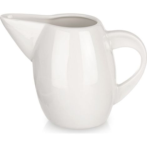 Porzellan-Milchkännchen für Milch, Sahne, Soßen, Dips, 200 ml (1/3)