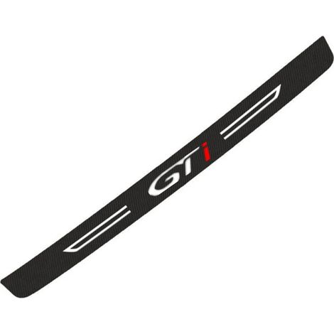 (1 pièce pour GTi) Seuil de porte autocollant,seuil de coffre,protection de pare-chocs pour Peugeot GT GTLine 3008 4008 206 307 207 208 2008 408 406 508 308 (1/3)