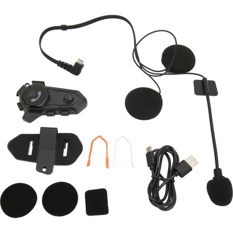 Casque de moto Bluetooth V11S étanche IP67, intercom stéréo pour GPS et musique (1/5)