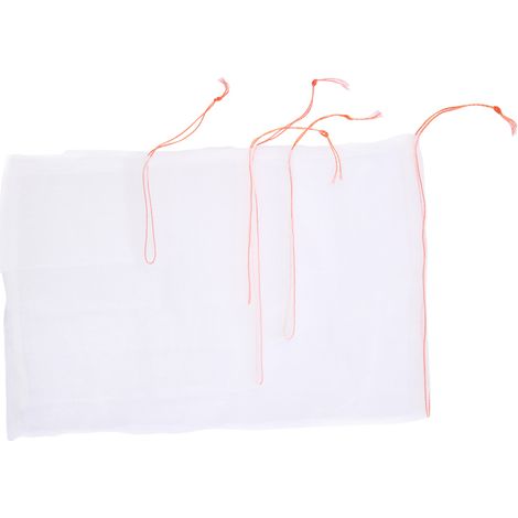 100 sacs de protection en filet pour fruits et légumes, destinés à protéger les vignes, les figuiers, les semis de fleurs et les légumes contre les insectes et les moustiques (30 x 20 cm). (1/5)