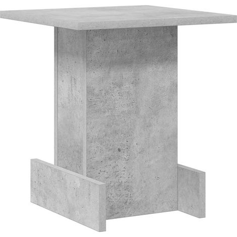 Maison Exclusive - Mesa Auxiliar Gris Concreto 35,5 x 35 x 40 cm