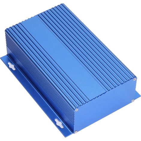 Boîte de jonction étanche en aluminium, type split, 61x147x200mm, bleue, convient au bricolage. (1/5)