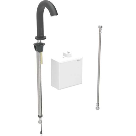 Robinetterie de lavabo Geberit Piave, saillie 167mm, à pile, sans (1/2)