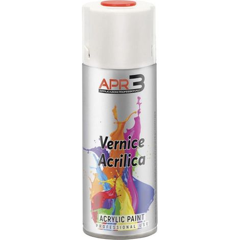 Bombe de peinture - Acrylique - Orange pur - RAL 2004 - Mat - Tous supports - APR3 - 400ml (1/3)