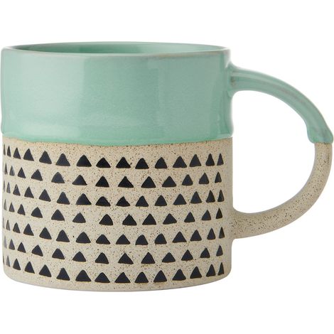 Wachsbeständige Tasse Green Glaze de Mikasa, 390 ml