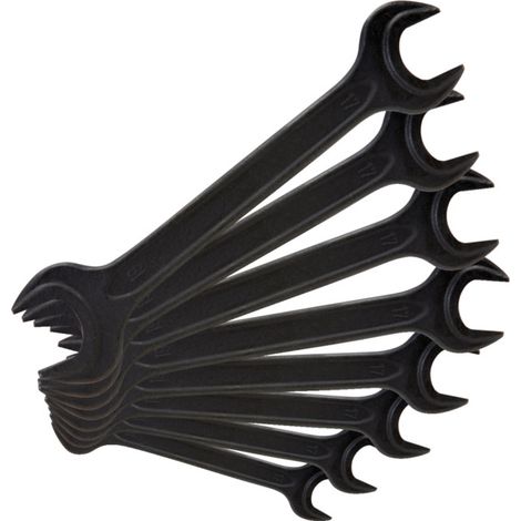 KS TOOLS Jeu de clés à fourches, 10pcs ( 517.1491 )