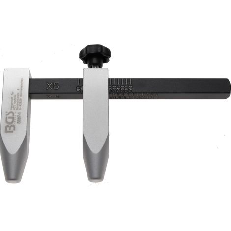 BGS Jauge d'entraxe d'écrou de roue, modèle aluminium (1/2)