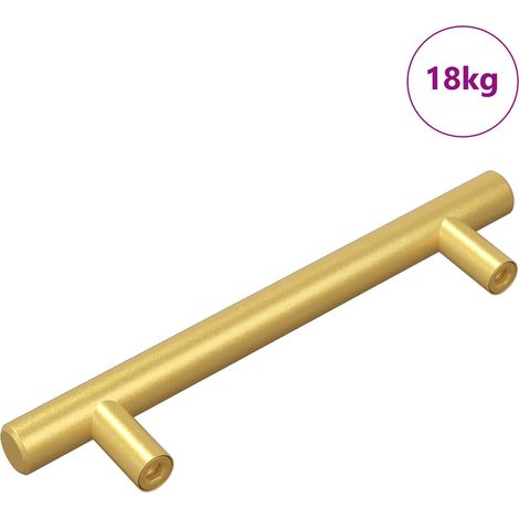 Maison Exclusive - Maniglia per Armadio 510 pcs Oro 150 mm Acciaio inossidabile