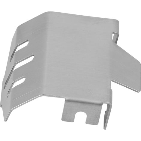 2 pièces Garde-Axe Avant Arrière en Acier Inoxydable pour Traxxas TRX-4, Protection pour Essieux RC Crawler 1/10 (1/5)