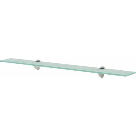 vidaXL Mensola Galleggiante in Vetro 80x10 cm 8 mm (1/4)