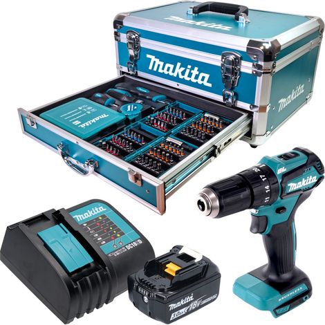 Makita DHP 483 Z Trapano avvitatore con percussione a batteria 18V 40Nm - senza batteria, senza caricatore