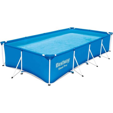 PISCINA STEEL PRO 56405 BESTWAY CM 400X211 H.CM 81 (1/10)