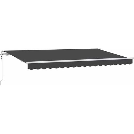 Maison Exclusive - Tenda Retrattile Antracite 350 x 200 cm Tessuto