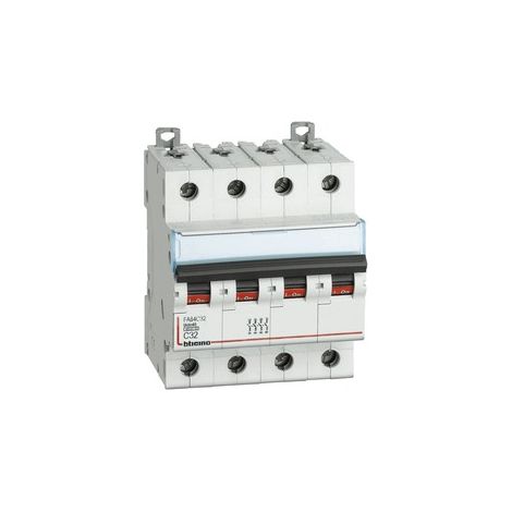 Interruttore magnetotermico Bticino 20A 4 Poli 6KA Curva D 4 Moduli FN84D20