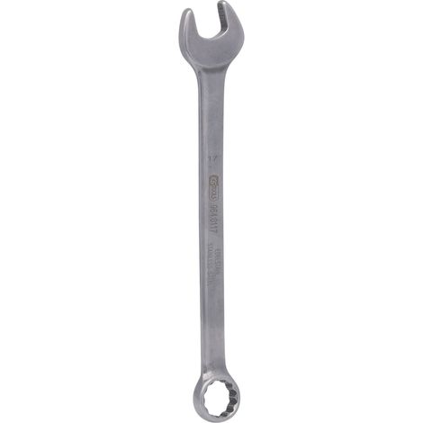 KS Tools EDELSTAHL Ringmaulschlüssel, 17mm, abgewinkelt - 964.0117 (1/4)