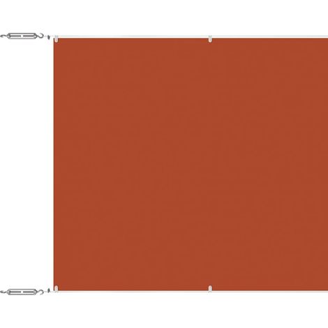 Maison Exclusive - Toldo vertical terracota tela oxford 100x1200