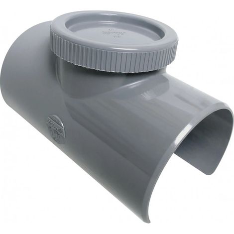Nicoll – Selle de réparation 100mm – Bouchon 90mm – Pour tube avec filetage plomberie – Type à coller