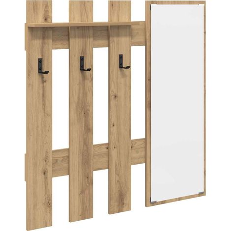 Maison Exclusive - Wandmontierter nachttisch Artisan-Eiche 100 x