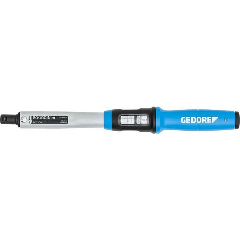 Llave dinamométrica Gedore tf-z100 calibrada señal sonora