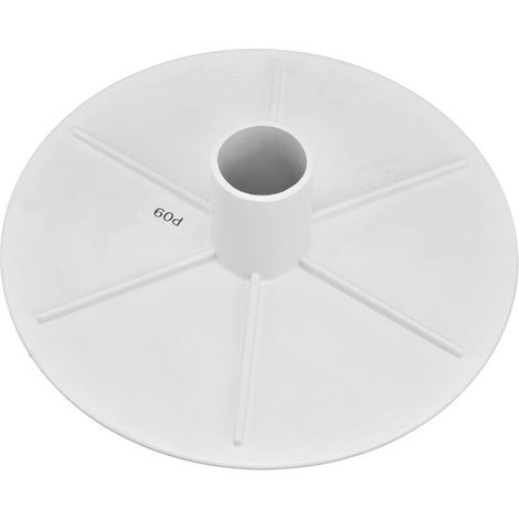 Plaque aspiratrice pour skimmer de piscine – Diamètre 20,3 cm – Plastique haute qualité – Pour spas et piscines