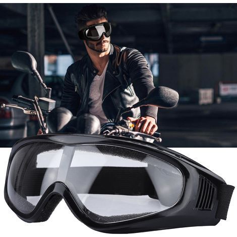 Schutzbrille zum Schutz der Augen vor Sandspritzern, sanddichte Arbeitsbrille, klare Gläser (1/5)