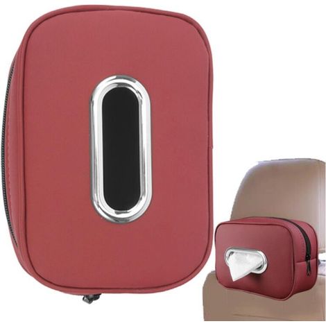 [NON UTILIZZATO] Porta fazzoletti per auto, porta asciugamani per auto, porta asciugamani per auto grande - accessorio per aletta parasole, porta fazzoletti per aletta parasole per auto e