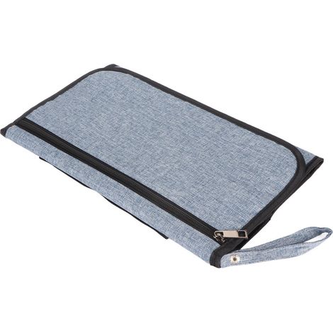 Matelas à langer multifonctionnel, portable et imperméable, avec sac de rangement et matelas de voyage pour nouveau-né (1/5)