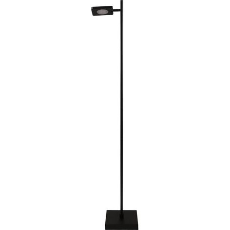 Naeve LUPA Lampadaire LED rechargeable à intensité variable intégré noir 3000 K capteur tactile