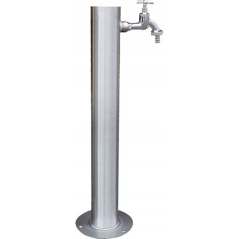 Robinet de jardin, robinet sur poteau 3/4" 65 cm, borne d'incendie avec raccord inférieur 3/4" (1/4)