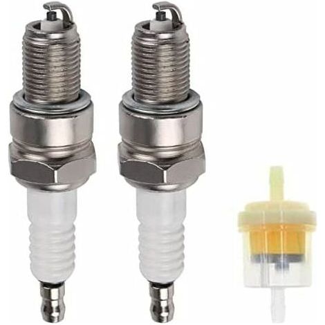 Bougie D Allumage - F7TC - Pour Moteurs Honda GX120 GX160 GX200 GX240 GX270 GX340 GX390 GCV520 GCV530 - Avec Filtre À Carburant - 1 Pièce (1/5)