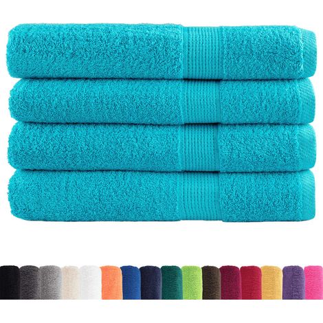 Serviettes de qualité supérieure SOLUND 4 pcs turquoise