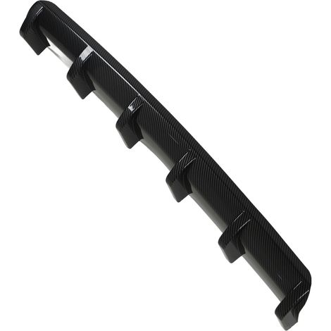 Diffuseur de pare-chocs arrière 93cm fibre carbone style sportif aileron requin déflecteur châssis universel remplacement pour Mercedes Classe A W117 (1/5)