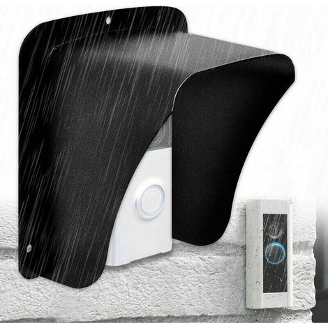 Doorbell Cover, Waterproof Metal Cover Wireless Doorbell for Video Camera, Button Chime, Ring Wireless Doorbell (1/5)